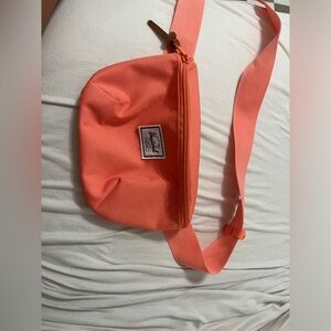 Herschel Salmon Pink Belt Bag